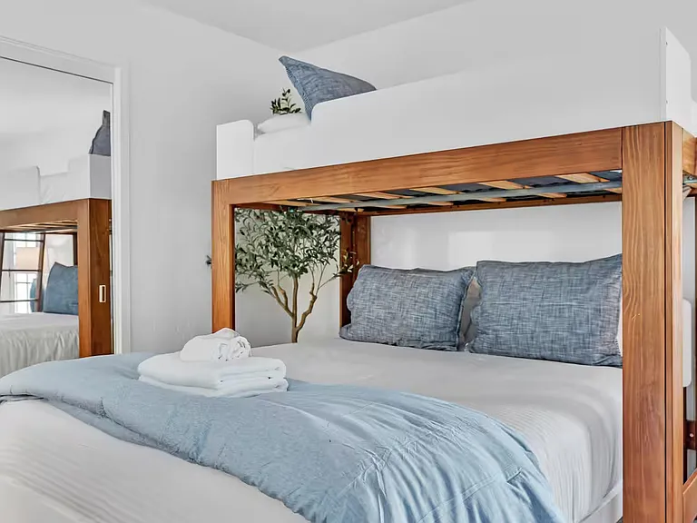 Bedroom 1 with a bunk bed