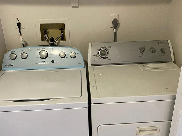 Washer and Dryer