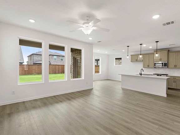 Open Kitchen-Living-Dining Room Representative Photo featuring the Artisan Collection