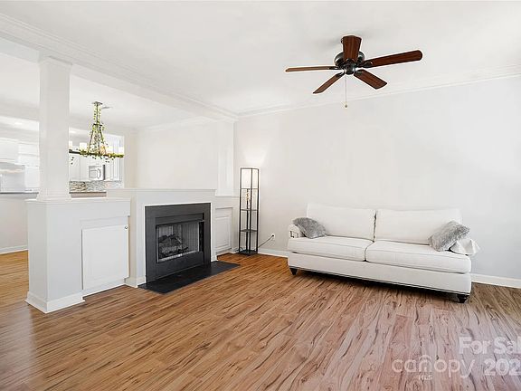 Living room (furniture not included)