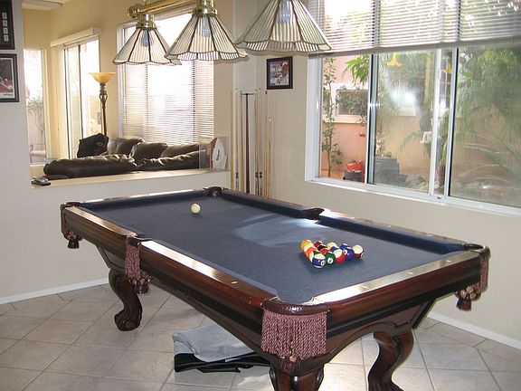 Game Room with Lighting