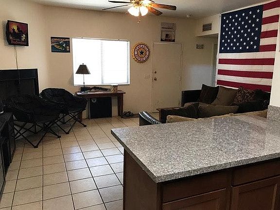 living room from kitchen