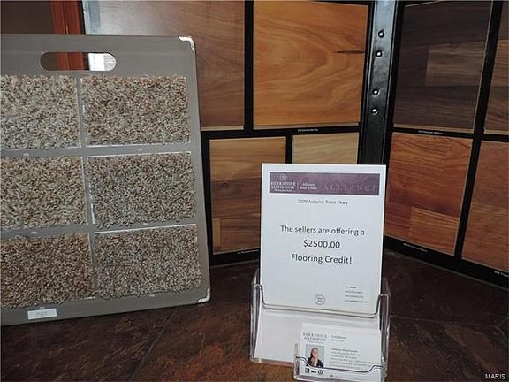 The sellers are offering a $2500.00 Flooring/Closing Cost Credit!