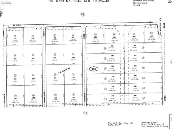 0 La Mesa Rd #288, Pinon Hills, CA 92372