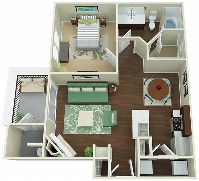 Floor plan Aspen
