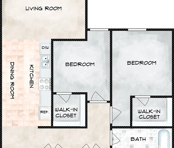 Pivot Floorplan Diagram