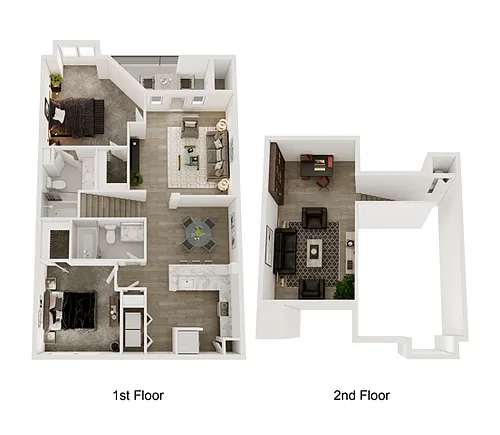 Floor plan Camden 2x2