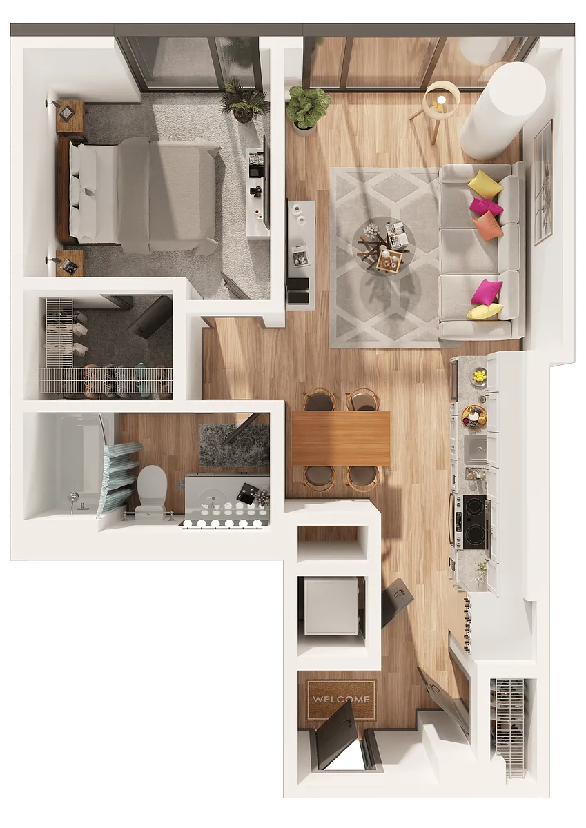 Floor plan B13