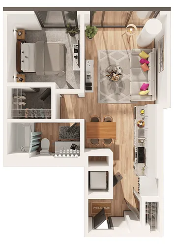 Floor plan B13