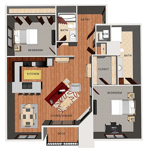 Floor plan (Flat) Brookside