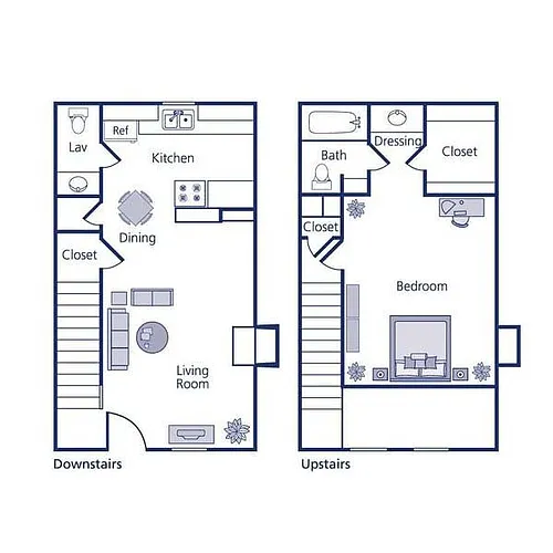 Floor plan 1A-820