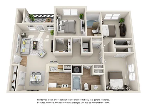 Floor plan Appalachain - C1