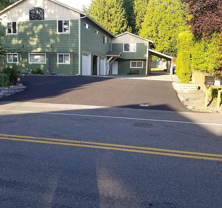 Entrance to house, new pvmt