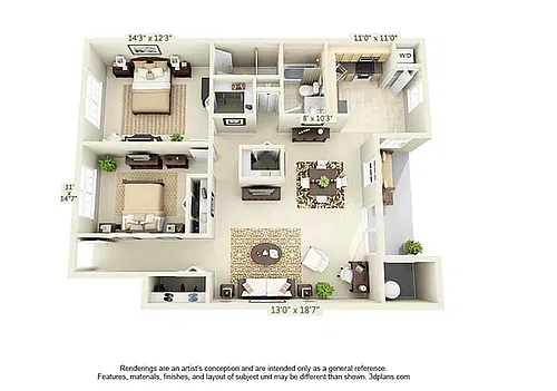 Floor plan Falcon I
