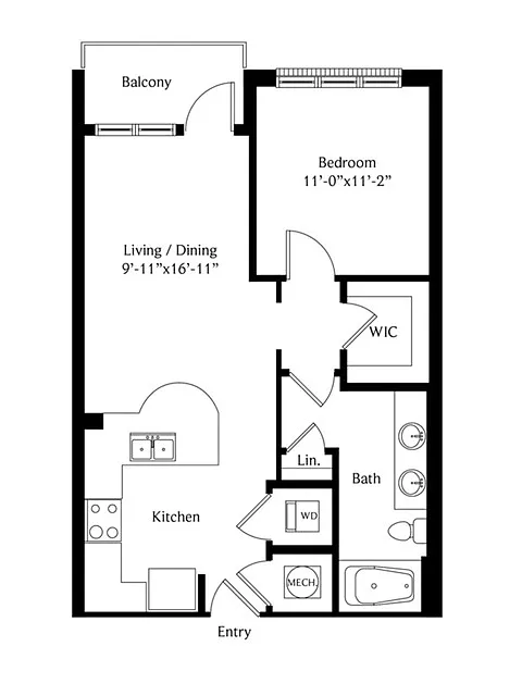 Floor plan A242