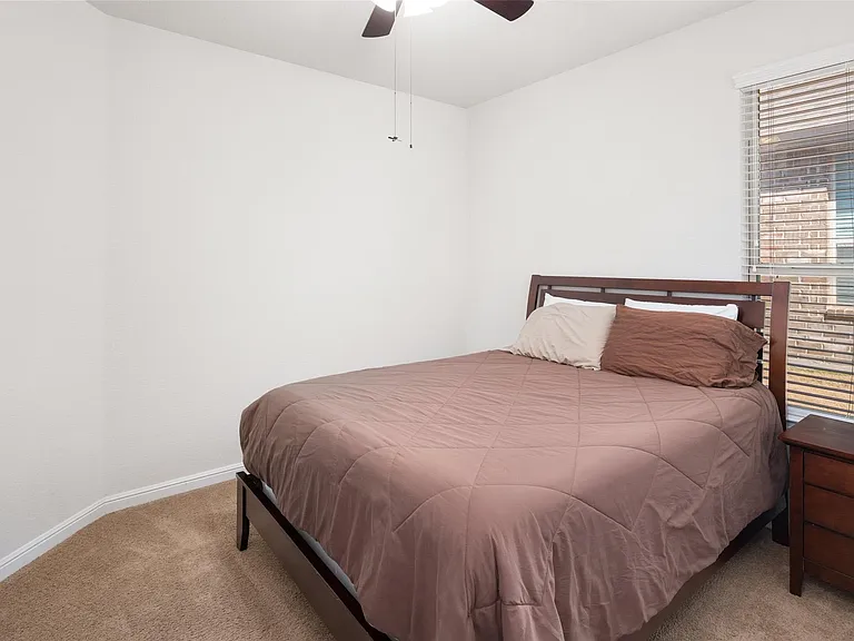 The pictures were taken while the home was occupied. None of the furniture is included with the home.