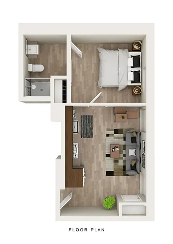 Floor plan The Forest City
