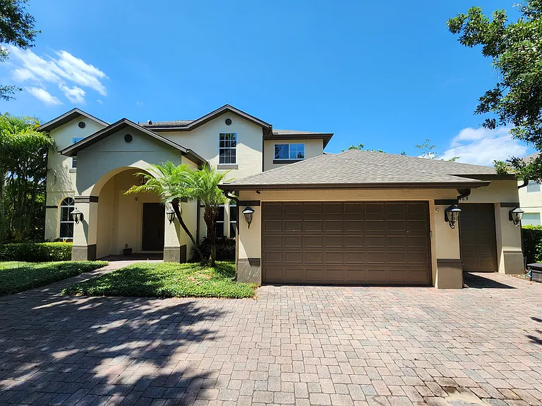 Front of the House / 3 Car Garage