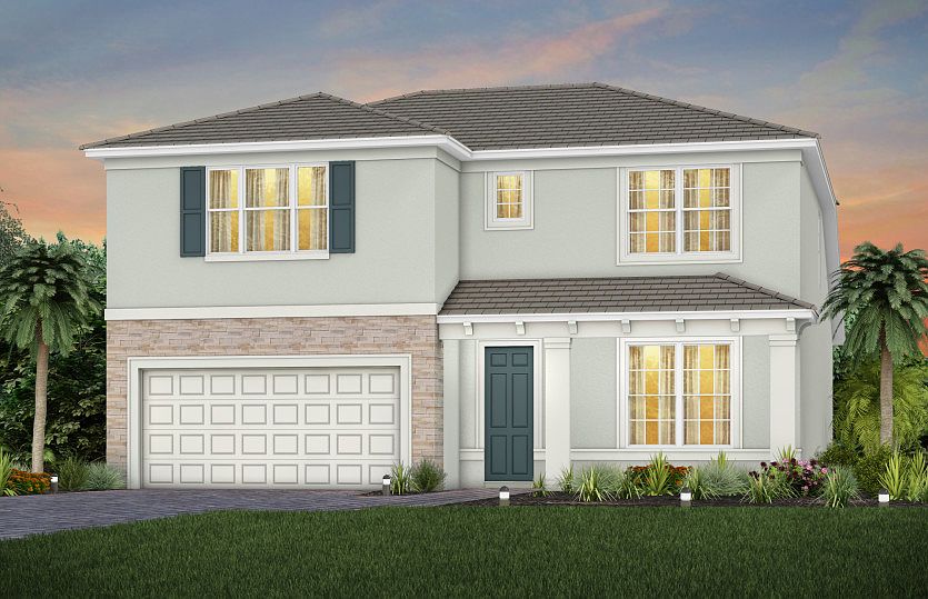 Whitestone Exterior FM2 with stone