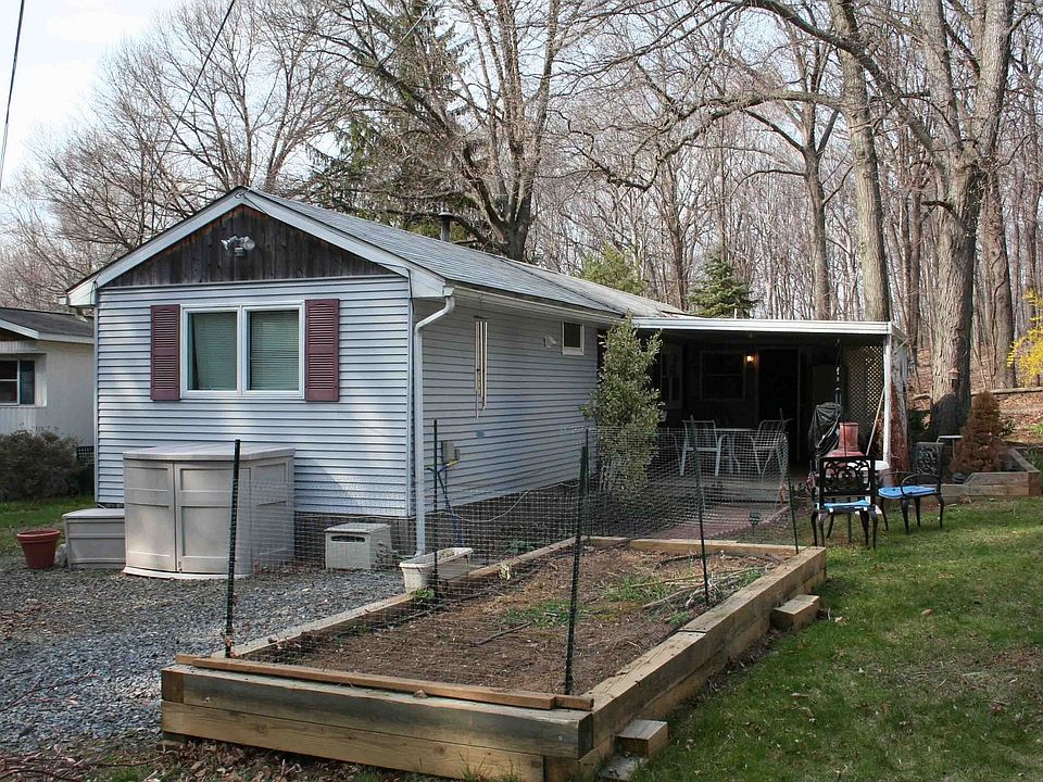 Home with covered deck