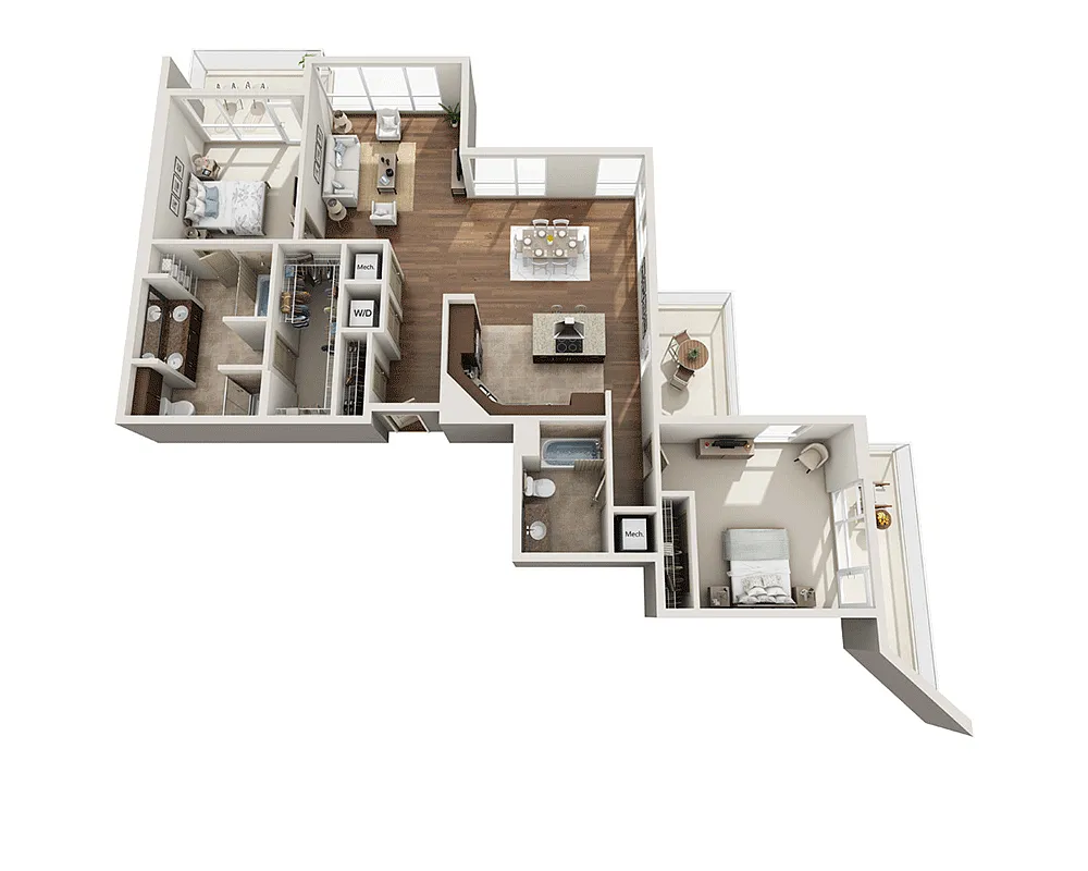 Floor plan B2E-PH