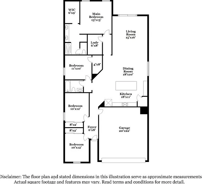 3 bed, 2.0 bath, 1783 sqft, $1,900 — Photo 2
