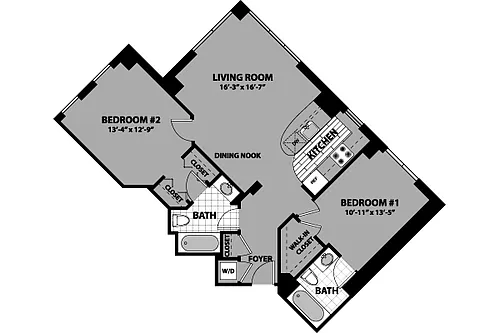 Floor plan Hampshire