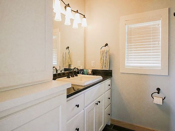 Amish cabinetry in bath