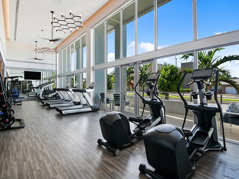 State-of-the-art fitness center