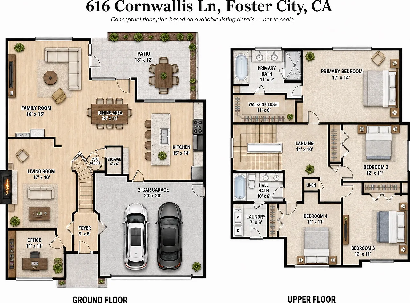 5 bed, 2.5 bath, 2700 sqft, $8,800 — Photo 1