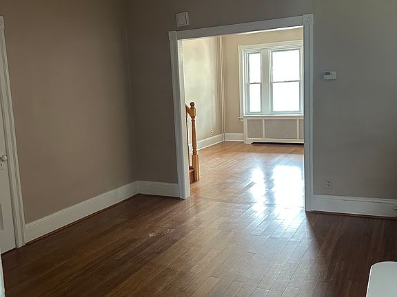 Hardwood Floors throughout dining room and living room.