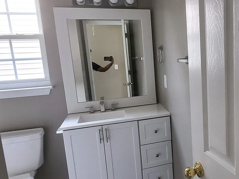 New Vanity and toilet