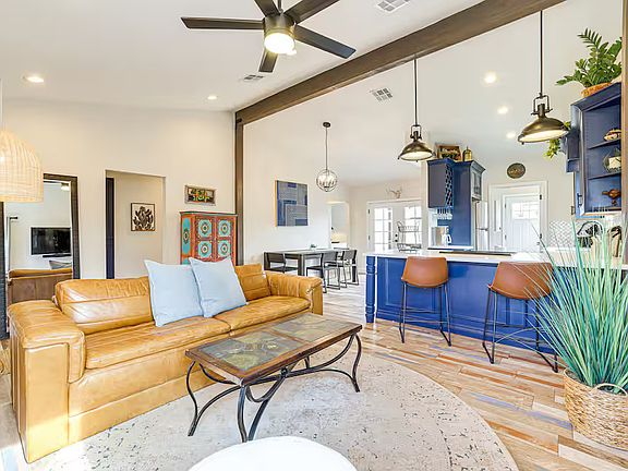Open concept floorplan
