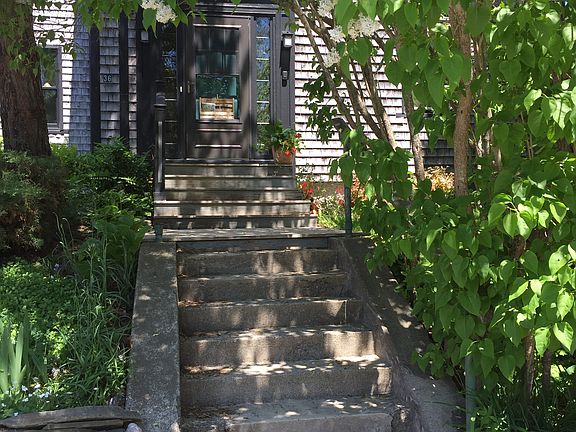 front (South side) entrance