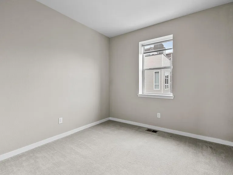Bedroom #3 with custom closet system