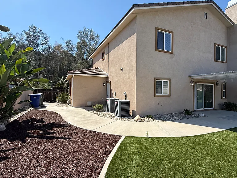 Gated Backyard, very large private and low maintenance