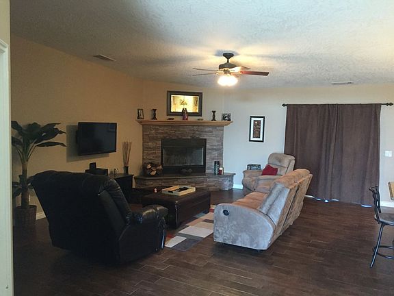 Family room from front entry