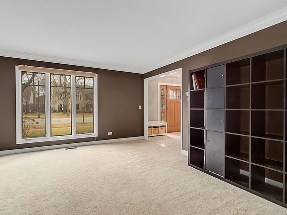 Generous Living Room is Open to Family Room