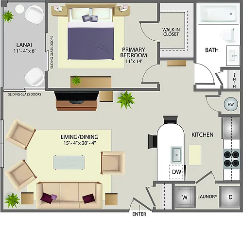 Floor plan Amherst