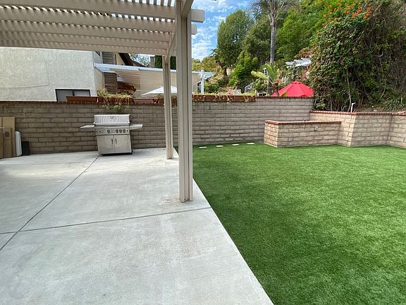 Patio and Back Yard