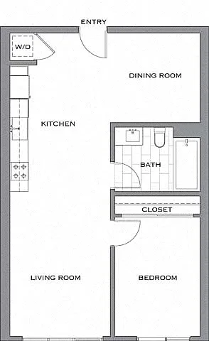 Floor plan 1W