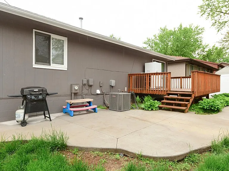 Exterior Back of Home