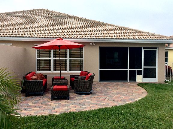 Custom paver patio