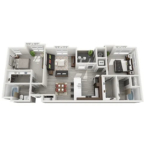 Floor plan Lariat Loop