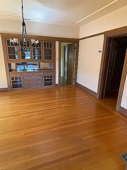 Empty dinning room