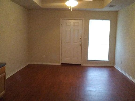 Front door and living area