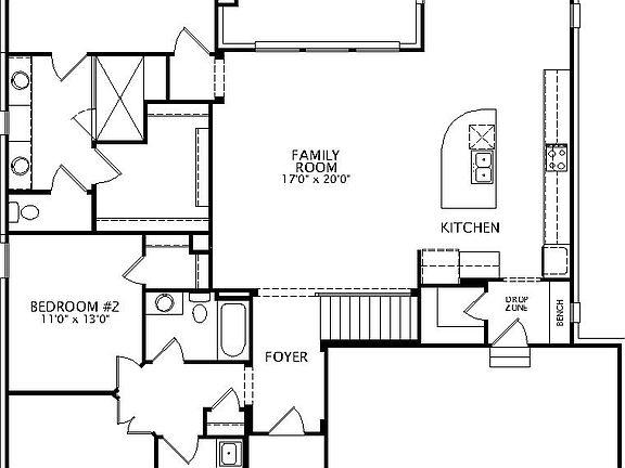 floor plan main level