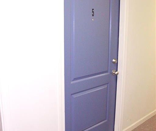 Interior hallway entrance