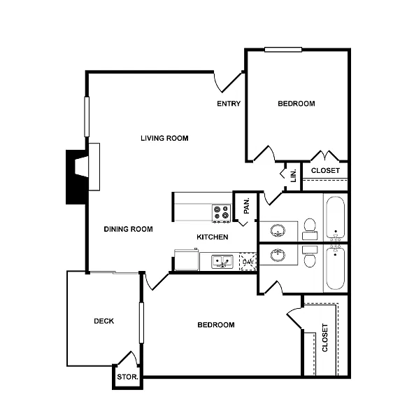 Floor plan B1