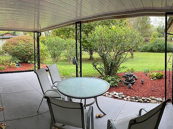 Covered patio